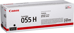 Картридж лазерный Canon 055HBK 3020C002/004 черный (7600стр.) для Canon LBP663Cdw/LBP664Cx/MF746Cx/MF742Cdw/MF744Cdw