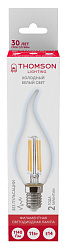 Лампа филам. Thomson Filament TH-B2388 11Вт цок.:E14 свеча 220B св.свеч.бел.хол. Tail Candle (упак.:1шт)