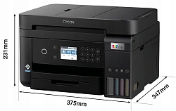 МФУ струйный Epson L6270 (C11CJ61507/61407/64407) A4 Duplex Net WiFi черный