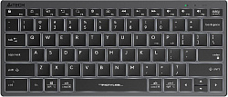 Клавиатура A4Tech Fstyler FX61 серый USB slim LED (FX61 GREY)