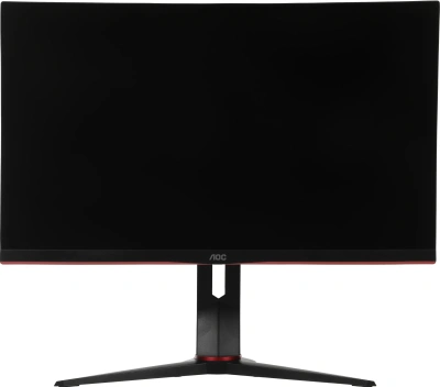 Монитор AOC 27" Q27G2U черный/красный VA LED 16:9 HDMI матовая HAS Piv 250cd 178гр/178гр 2560x1440 144Hz FreeSync Premium DP 2K USB 5.2кг