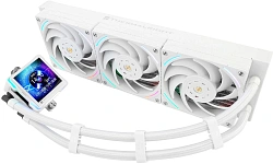 Система водяного охлаждения Thermalright Elite Vision 360 ARGB Soc-AM5/AM4/1200/1700/1851 белый 4-pin 29.4dB Al LCD Ret (E-VISION-360-WH-ARGB)