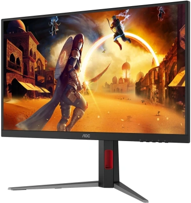 Монитор AOC 27" Q27G4S черный IPS LED 0.5ms 16:9 HDMI матовая HAS Piv 1500:1 350cd 178гр/178гр 2560x1440 DP Quad 2K (1440p) 5.33кг