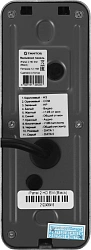 Видеопанель Tantos iPanel 2 WG EM HD цветной сигнал цвет панели: черный