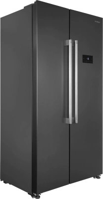 Холодильник Hyundai CS55023F 2-хкамерн. нержавеющая сталь