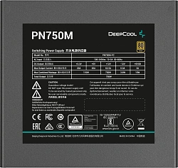 Блок питания Deepcool ATX 750W Game Storm PN750M V2 Gen.5 80+ gold (20+4pin) APFC 120mm fan 8xSATA RTL