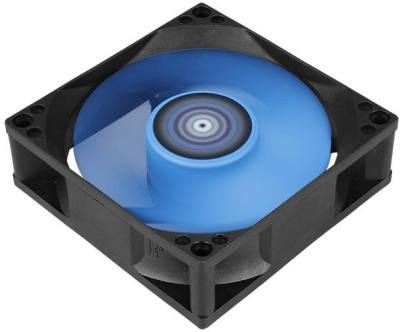Вентилятор для корпуса Aerocool Motion 8 Plus 80х80x25 черный 3-pin 4-pin (Molex) 25дБ Ret