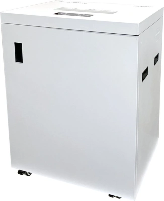 Шредер Office Kit S1350 1,9х15 белый (секр.P-5) фрагменты 30лист. 135лтр. скобы пл.карты CD
