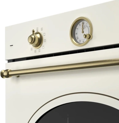 Духовой шкаф Электрический Kuppersberg Classic SR 610 C бежевый/бронза