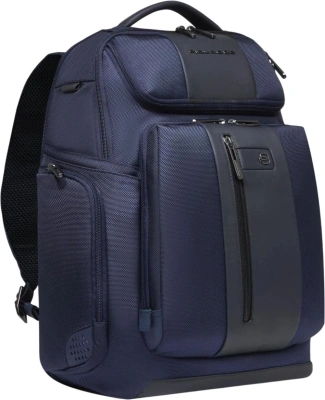 Рюкзак мужской Piquadro Brief2 CA5477BR2/BLU синий ткань/натур.кожа