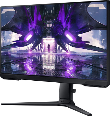 Монитор Samsung 24" Odyssey G3 S24AG320NI черный VA LED 1ms 16:9 HDMI полуматовая HAS Piv 3000:1 250cd 178гр/178гр 1920x1080 165Hz FreeSync Premium DP 4.5кг