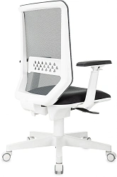 Кресло Бюрократ MC-W611N темно-серый TW-04 38-417 сетка/ткань крестов. пластик пластик белый