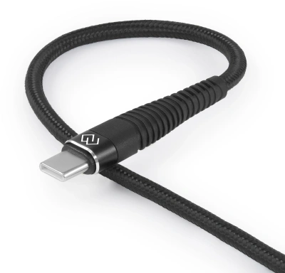 Кабель Digma DG-USBС-C-1M-100W USB Type-C (m)-USB Type-C (m) 1м черный