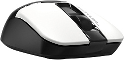 Мышь A4Tech Fstyler FB12S черный/белый оптическая 1200dpi silent беспров. BT/Radio USB 2but (FB12S USB PANDA)