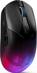Мышь Lenovo Legion M410 Wireless RGB Gaming черный оптическая 16000dpi беспров. BT/Radio USB 5but (GY51P83012)