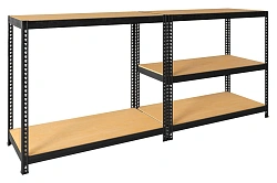 Стеллаж Практик SBL 180KD пол.:5 разборная 1803x750x350мм антрацит (S24499371109)