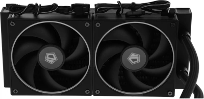 Система водяного охлаждения ID-Cooling SL240 ARGB Soc-AM5/AM4/1200/1700/1851 черный 4-pin 14-30dB Al+Cu LCD 300W Ret