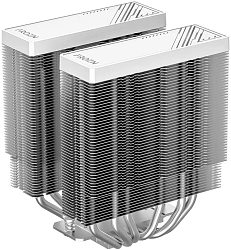 Устройство охлаждения(кулер) ID-Cooling Frozn A620 Pro Se ARGB Soc-AM5/AM4/1200/1700/1851 серебристый/белый 4-pin 15-27.2dB Al+Cu 260W 1190gr Ret (FROZN A620 PRO SE ARGB WHITE)