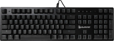 Клавиатура A4Tech Bloody B825R механическая черный USB for gamer LED (подставка для запястий) (B825R (RED SWITCHES))