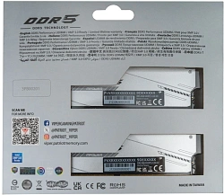 Память DDR5 2x16GB 6000MHz Patriot PVXR532G60C30KM Viper Xtreme 5 RGB RTL Gaming PC5-48000 CL30 DIMM 288-pin 1.35В с радиатором Ret