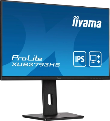 Монитор Iiyama 27" ProLite XUB2793HS-B6 черный IPS LED 16:9 HDMI M/M матовая HAS Piv 250cd 178гр/178гр 1920x1080 100Hz DP FHD 5.4кг
