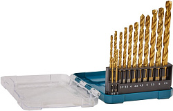 Набор сверл Makita D-72855 по металлу (13пред.) для дрелей