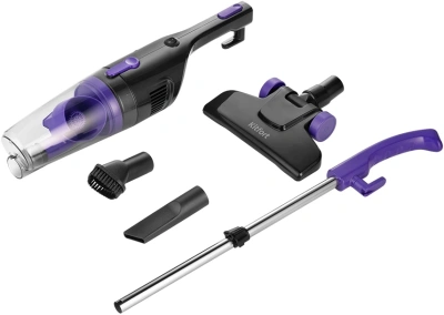 Пылесос ручной Kitfort КТ-5156 600Вт черный/фиолетовый