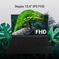 Ноутбук Digma EVE A5820 Ryzen 3 3200U 8Gb SSD256Gb AMD Radeon Vega 3 15.6" IPS FHD (1920x1080) Windows 11 Pro black WiFi BT Cam 4500mAh (DN15R3-8CXW02)