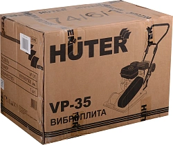 Виброплита Huter VP-35 4780Вт 6.5л.с. бензиновый желтый (74/6/1)