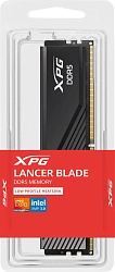 Память DDR5 8GB 5600MHz A-Data AX5U5600C468G-SLABBK XPG Lancer Blade RTL Gaming PC5-44800 CL46 DIMM 288-pin 1.1В single rank с радиатором Ret