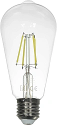 Лампа филам. Thomson Filament TH-B2341 7Вт цок.:E27 эдисон 220B св.свеч.бел.хол. ST64 (упак.:1шт)