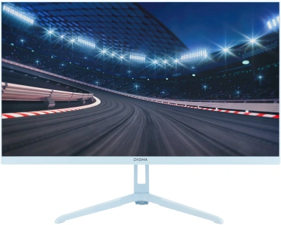 Монитор Digma 23.8" Overdrive 24P410F голубой IPS LED 2ms 16:9 HDMI матовая 300cd 178гр/178гр 1920x1080 200Hz G-Sync FreeSync DP FHD USB 3.7кг