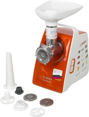 Мясорубка Bosch CompactPower MFW3630I 1600Вт белый/оранжевый