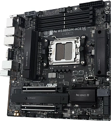 Материнская плата Asus PRO WS B850M-ACE SE Socket AM5 AMD B850 mATX AC`97 8ch(7.1) 1x10G/1х2,5G/1xGigabit RAID+VGA+HDMI+DP
