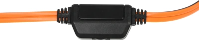 Наушники с микрофоном Defender Warhead G-120 оранжевый/черный 2м накладные оголовье (64099)