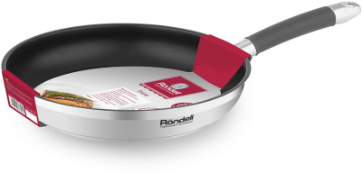 Сковорода Rondell Prime RDS-1676 круглая 24см покрытие: Eclipse ручка несъемная (без крышки) стальной