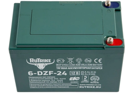 Батарея для ИБП Rutrike 6-DZF-24 12В 24Ач