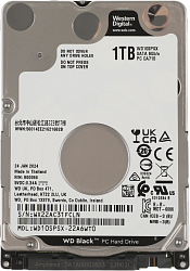 Жесткий диск WD SATA-III 1TB WD10SPSX Notebook/Desktop Black (7200rpm) 64Mb 2.5"