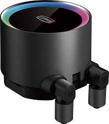 Система водяного охлаждения PcCooler DA240 Max ARGB Soc-AM5/AM4/1200/1700/1851 черный 4-pin 33.8dB Al Ret (DA240 MAX ARGB BK)