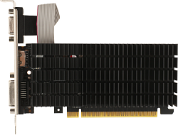 Видеокарта Afox PCI-E 2.0 AF710-1024D3L5 NVIDIA GeForce GT 710 1Gb 64bit GDDR3 954/1600 DVIx1 HDMIx1 CRTx1 HDCP Ret