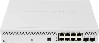 Коммутатор MikroTik CSS610-8P-2S+IN 8x1Гбит/с 2SFP+ 8PoE 8PPoE 140W управляемый