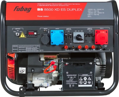 Генератор Fubag BS 8500 XD ES Duplex 8.5кВт