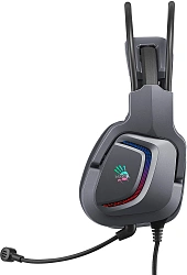Наушники с микрофоном A4Tech Bloody G575 серый 2м мониторные USB оголовье (G575 USB/ GREY)
