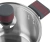 Кастрюля Rondell Stripes RDS-1281 5.8л. d=24см (с крышкой) стальной