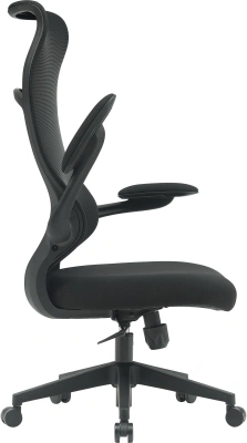 Кресло Cactus CS-MC505-BK черный сиденье черный сетка/ткань крестов. пластик