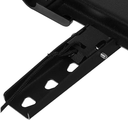 Кронштейн для телевизора Holder LCD-F4915-B черный 26"-55" макс.45кг настенный фиксированный