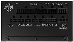 Блок питания MSI ATX 750W MPG A750G 80+ gold 24pin APFC 135mm fan 8xSATA Cab Manag RTL