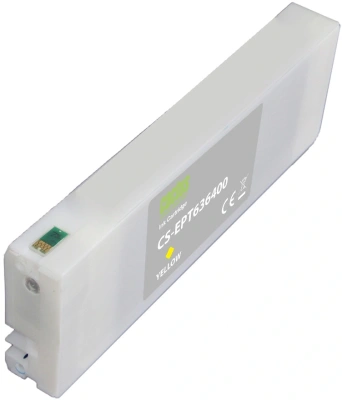 Картридж струйный Cactus CS-EPT636400 T6364 желт.пигм. (700мл) для Epson Stylus PRO 7700/7890/7900/9700 с чипом