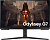 Монитор Samsung 28" Odyssey G7 S28BG700EI черный IPS LED 16:9 HDMI M/M полуматовая HAS Piv 300cd 178гр/178гр 3840x2160 144Hz FreeSync Premium Pro DP 4K USB 7кг