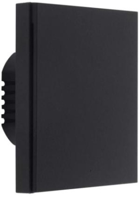 Умный выключатель Aqara H1 EU 1-нокл. без нейтрали черный (WS-EUK01BL)